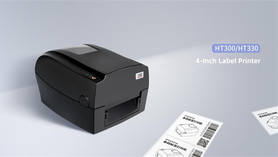 טביעת ההעברה התרמית HPRT HT300 מדפסת: דפסת קוד QR יעילה לבדיקת ציוד